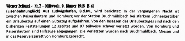 1918-01-09-Eisenbahnunglück Ludwigshafen-Wiener Ztg-01
