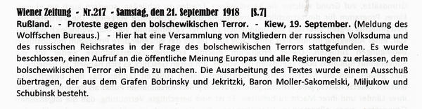 1918-09-21-Rußland-01-Wiener Zeitung