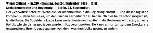 1918-09-24-Parlamentarisierung D-Wiener Zeitung-02