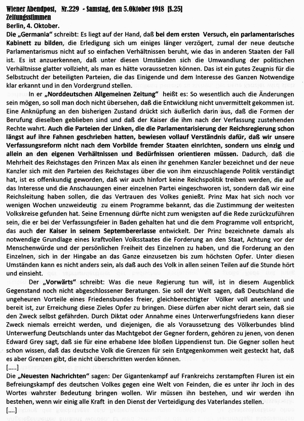 1918-10-05-Zeitungsstimmen-WZ