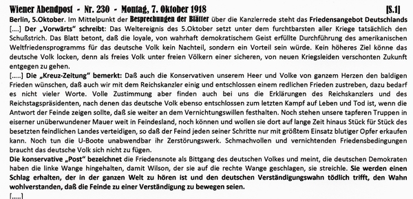 1918-10-07-Presse zu Friedensangb-BVZ