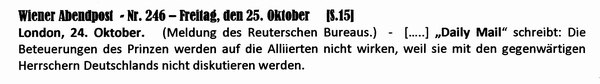 1918-10-25-Presse zu Wilson-Wilson Antwort - Wiener Zeitung-06