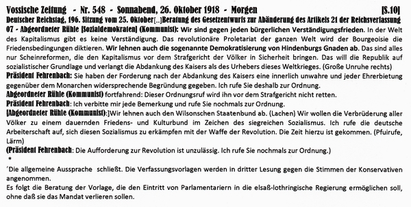 1918-10-26-14-Rede-Rühle-VOS