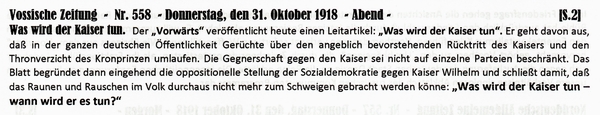 1918-10-31-16-Was wird Kaiser tun-VOS