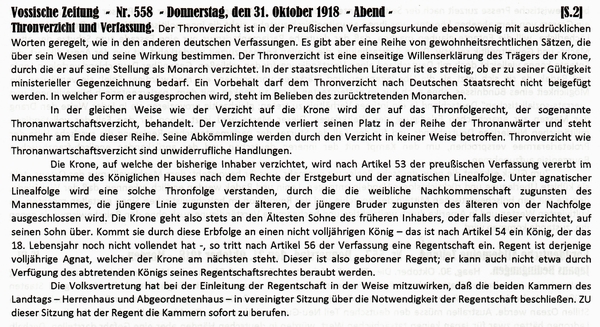 1918-10-31-17-Thronverzicht-VOS