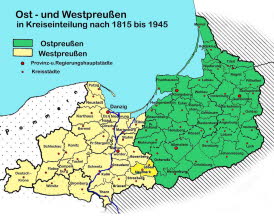 Kreise West- und Ostpreußens 